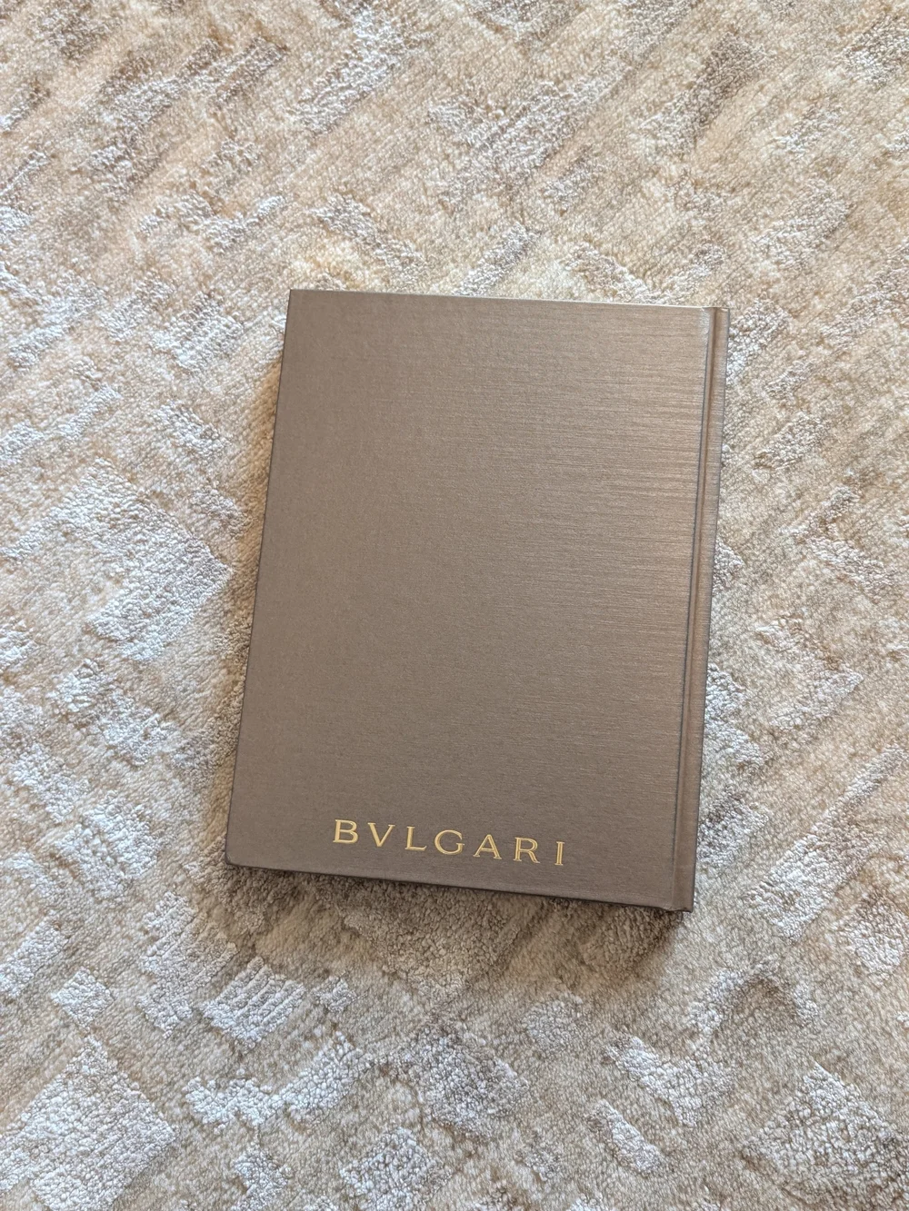 Bulgari Coffee Table Book